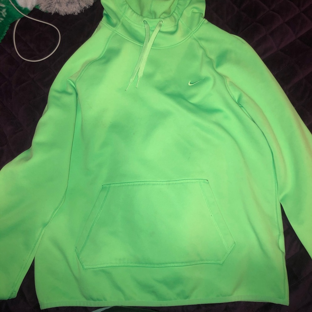 hoodie green nike